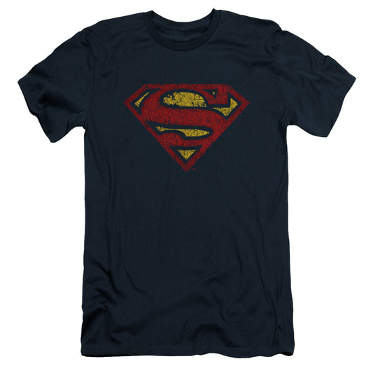 Superman - Crackle S - Short Sleeve Adult 30/1 - Navy T-shirt