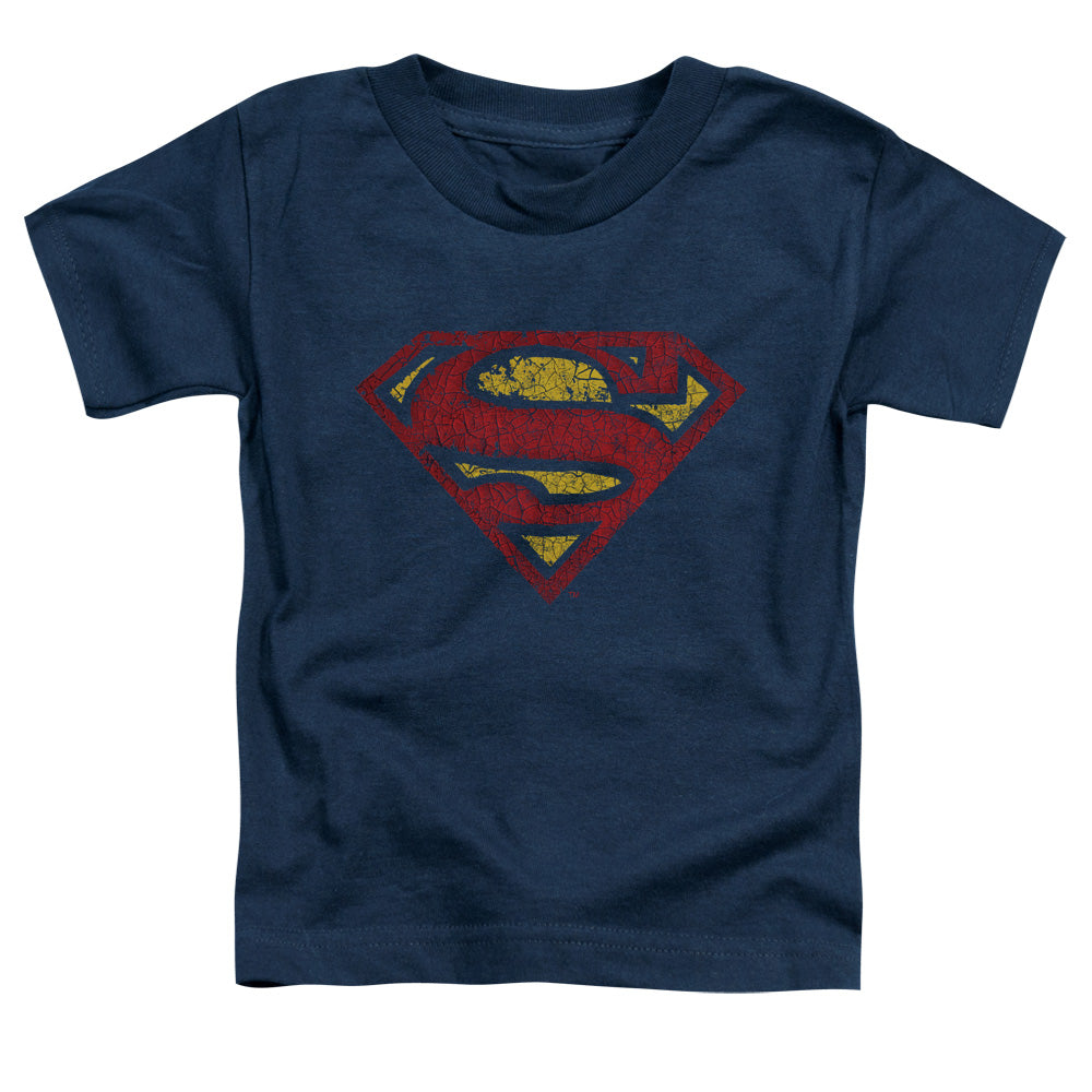 Superman - Crackle S - Short Sleeve Toddler Tee - Navy T-shirt