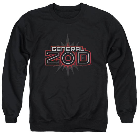 Superman Zod Logo - Adult Crewneck Sweatshirt - Black