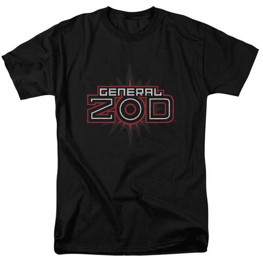 Superman - Zod Logo - Short Sleeve Adult 18/1 - Black T-shirt