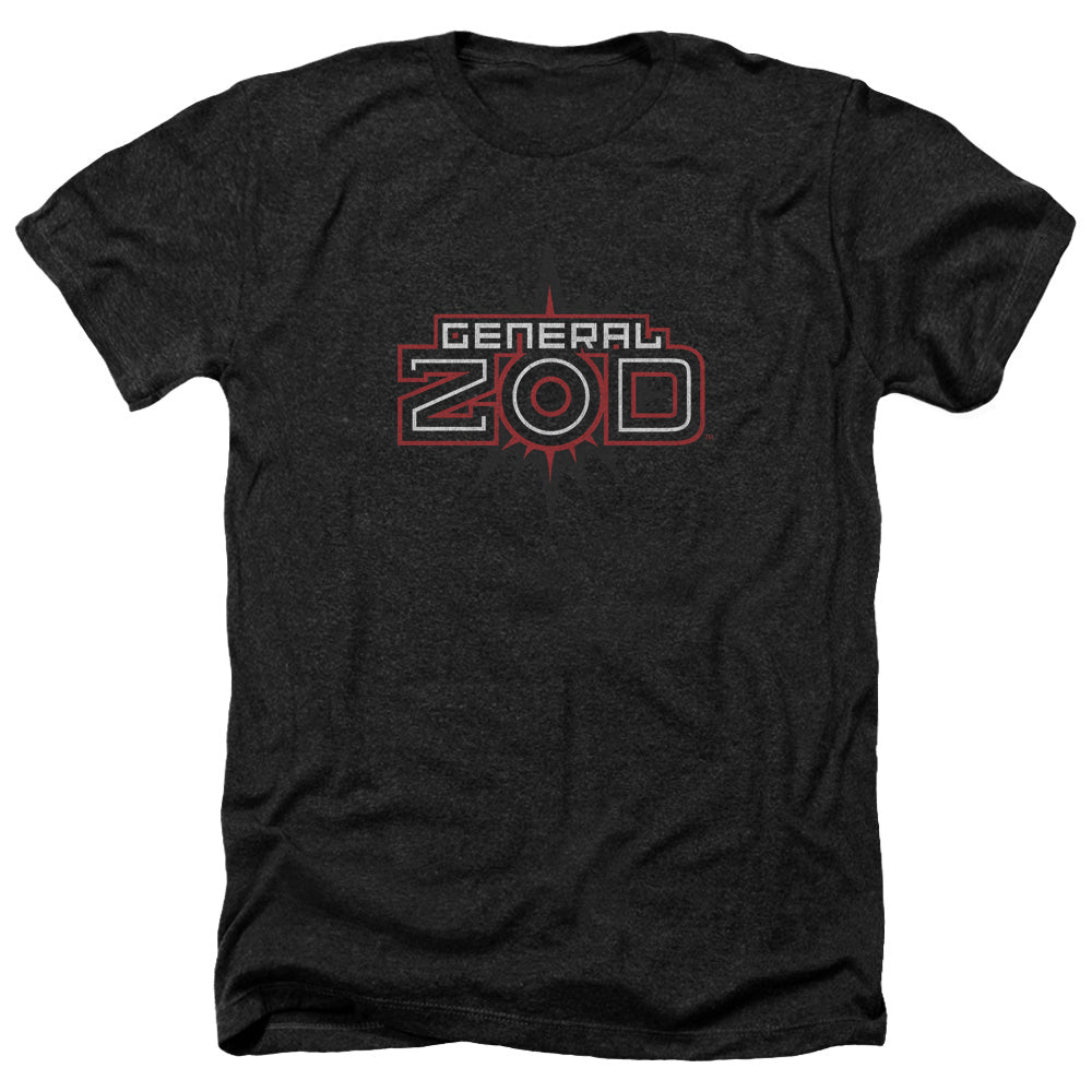 Superman - Zod Logo - Adult Heather-black