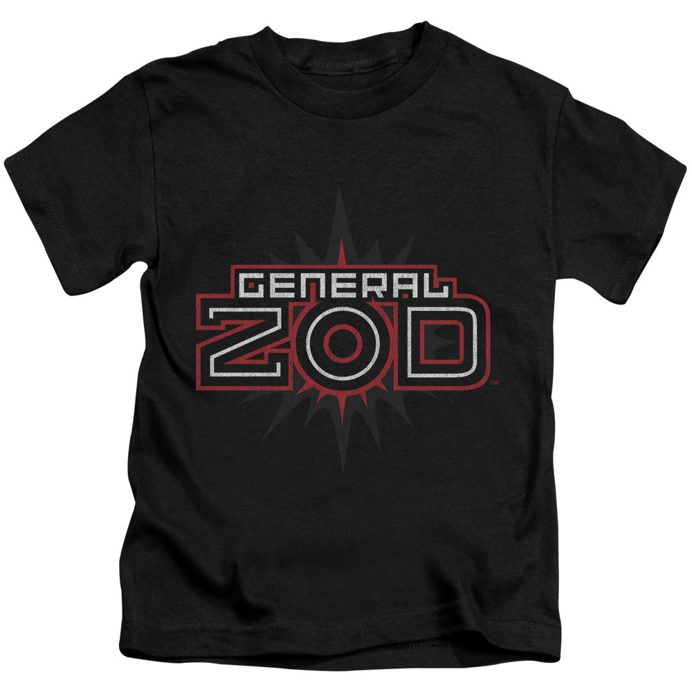 SUPERMAN ZOD LOGO - S/S JUVENILE 18/1 - BLACK - T-Shirt