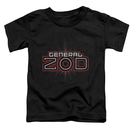 Superman - Zod Logo - Short Sleeve Toddler Tee - Black T-shirt