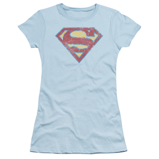 SUPERMAN SUPER S - S/S JUNIOR SHEER - LIGHT BLUE T-Shirt