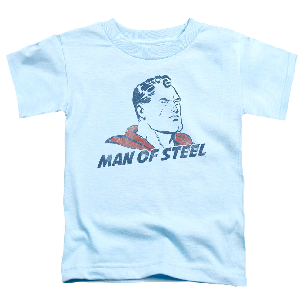Superman - The Man - Short Sleeve Toddler Tee - Light Blue T-shirt