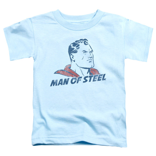 Superman - The Man - Short Sleeve Toddler Tee - Light Blue T-shirt
