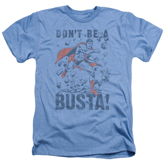 Superman - Busta - Adult Heather - Light Blue