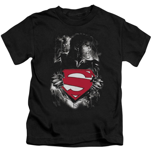 SUPERMAN DARKEST HOUR - S/S JUVENILE 18/1 - BLACK - T-Shirt