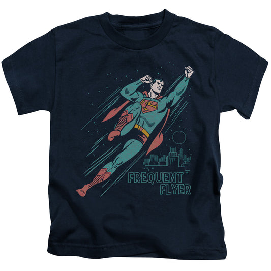 SUPERMAN FREQUENT FLYER - S/S JUVENILE 18/1 - NAVY - T-Shirt