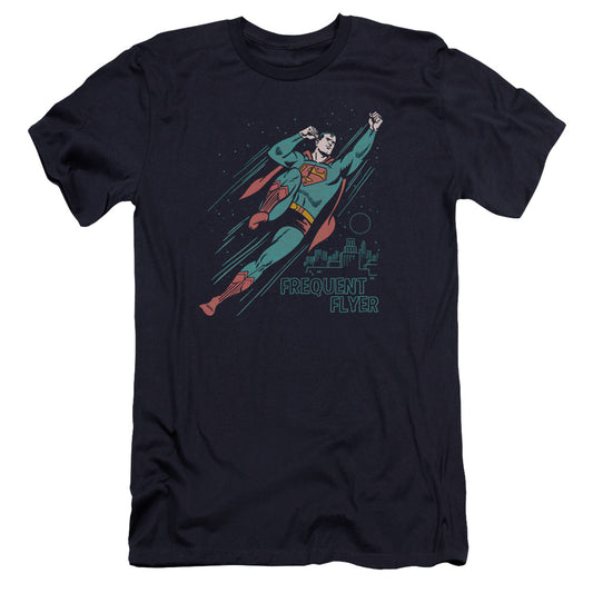 Superman - Frequent Flyer-premuim Canvas Adult Slim Fit 30/1 - Navy