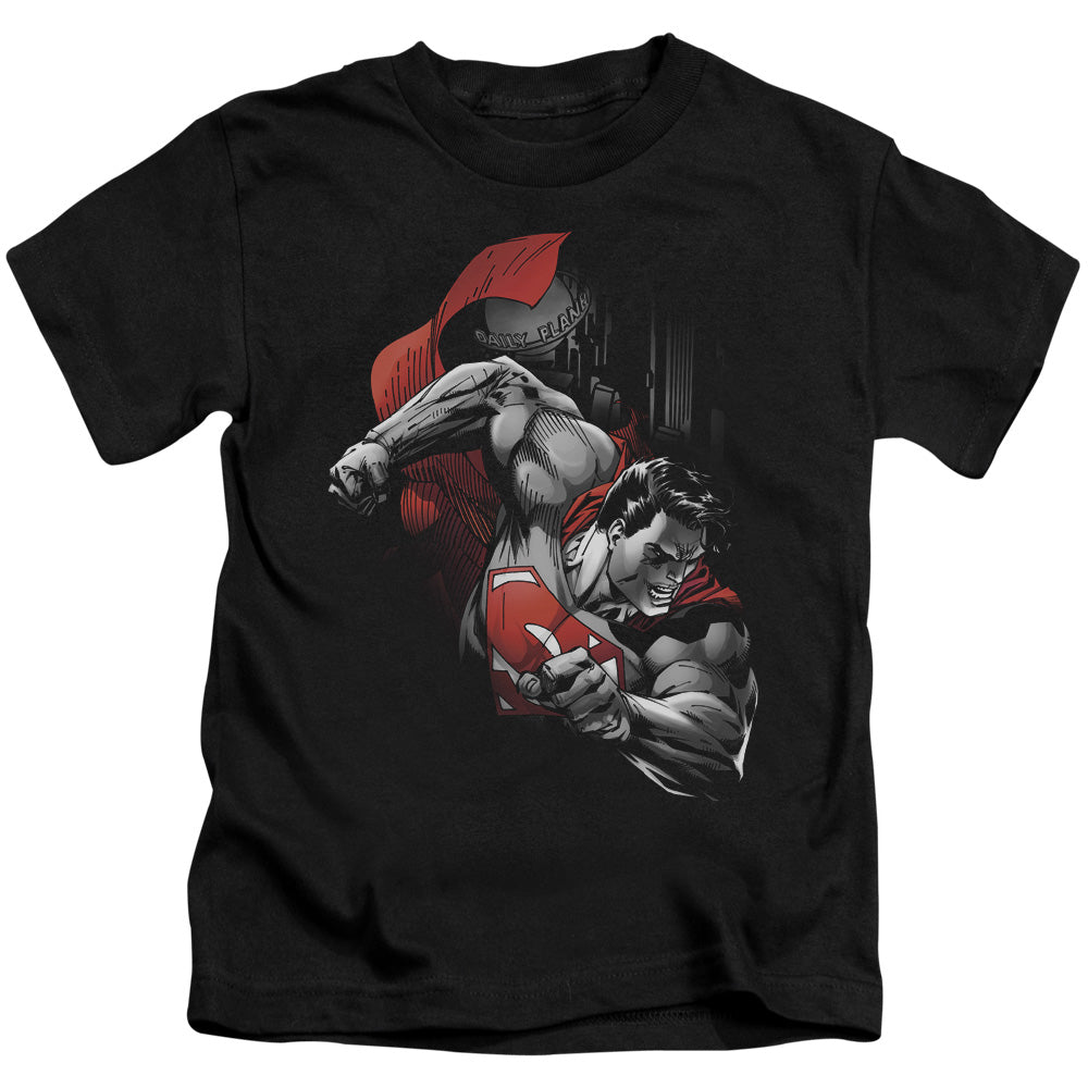 SUPERMAN MY CITY - S/S JUVENILE 18/1 - BLACK - T-Shirt