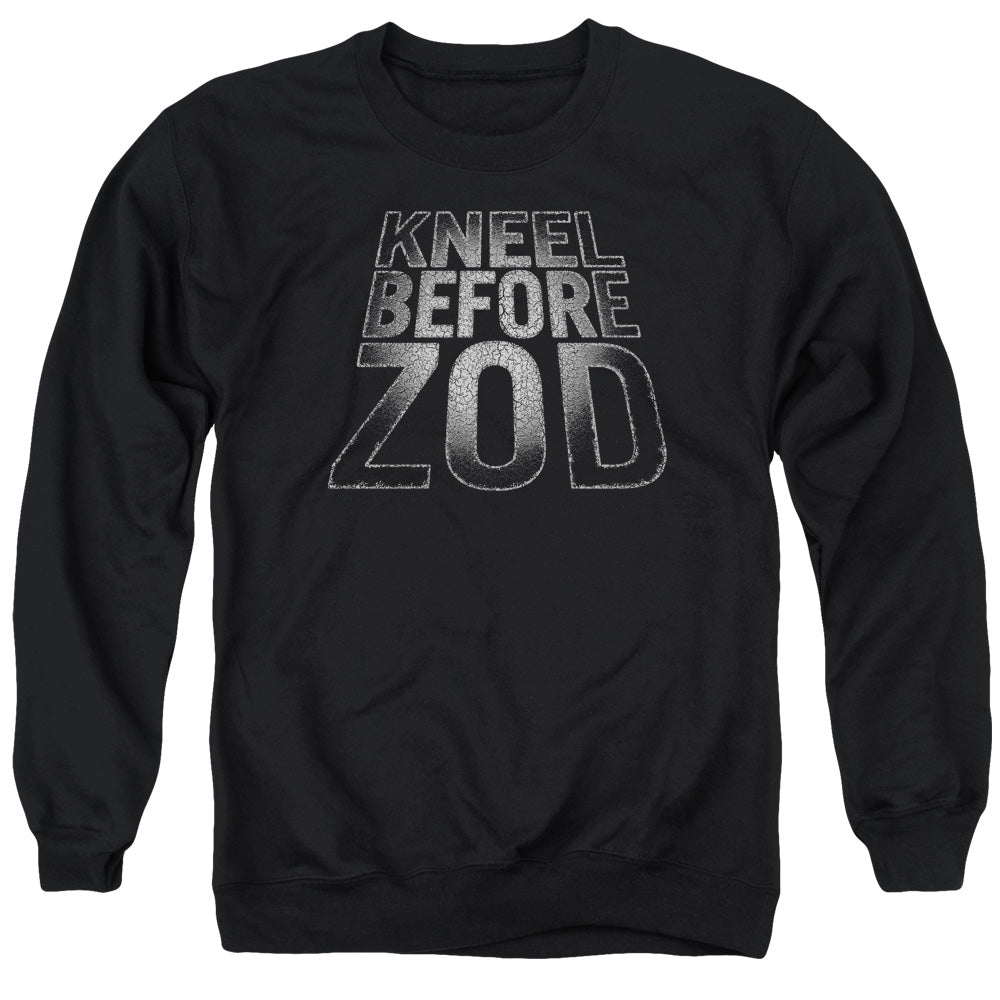 Superman - Before Zod - Adult Crewneck Sweatshirt - Black