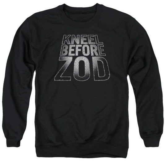 Superman - Before Zod - Adult Crewneck Sweatshirt - Black