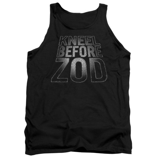 Superman - Before Zod - Adult Tank - Black