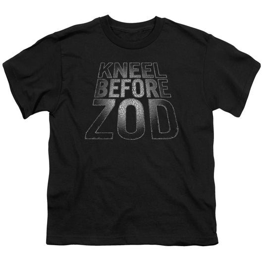 Superman - Before Zod - Short Sleeve Youth 18/1 - Black T-shirt