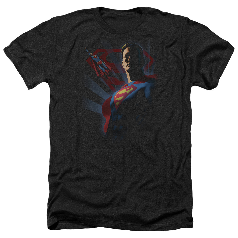 Superman - Super Deco - Adult Heather-black