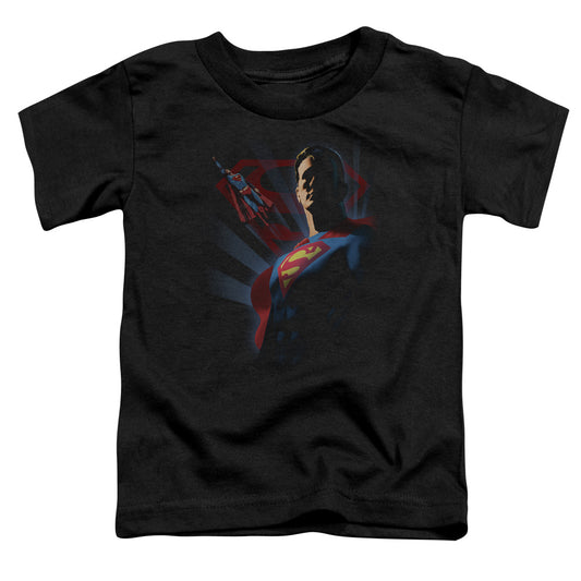 Superman - Super Deco - Short Sleeve Toddler Tee - Black T-shirt