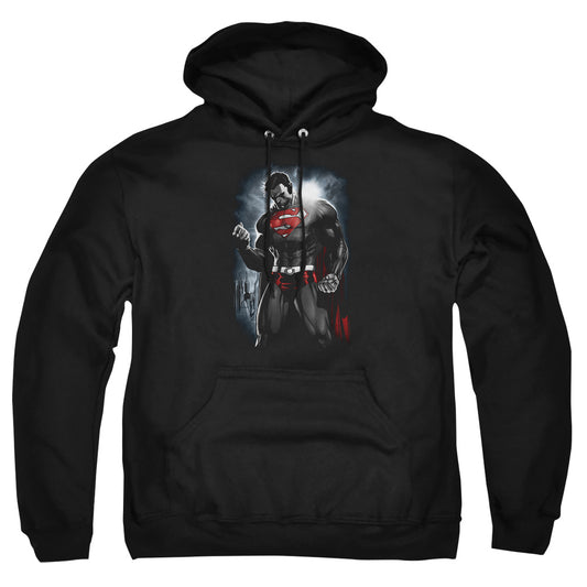 Superman - Light Of The Sun - Adult Pull-over Hoodie - Black