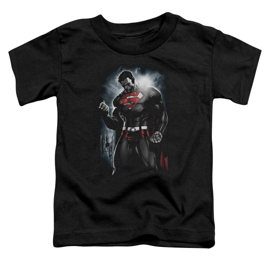 Superman - Light Of The Sun - Short Sleeve Toddler Tee - Black T-shirt
