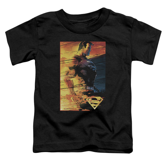 Superman - Fireproof - Short Sleeve Toddler Tee - Black T-shirt
