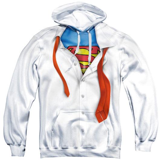 Superman - Im Superman - Adult Poly Pullover Hoodie - White