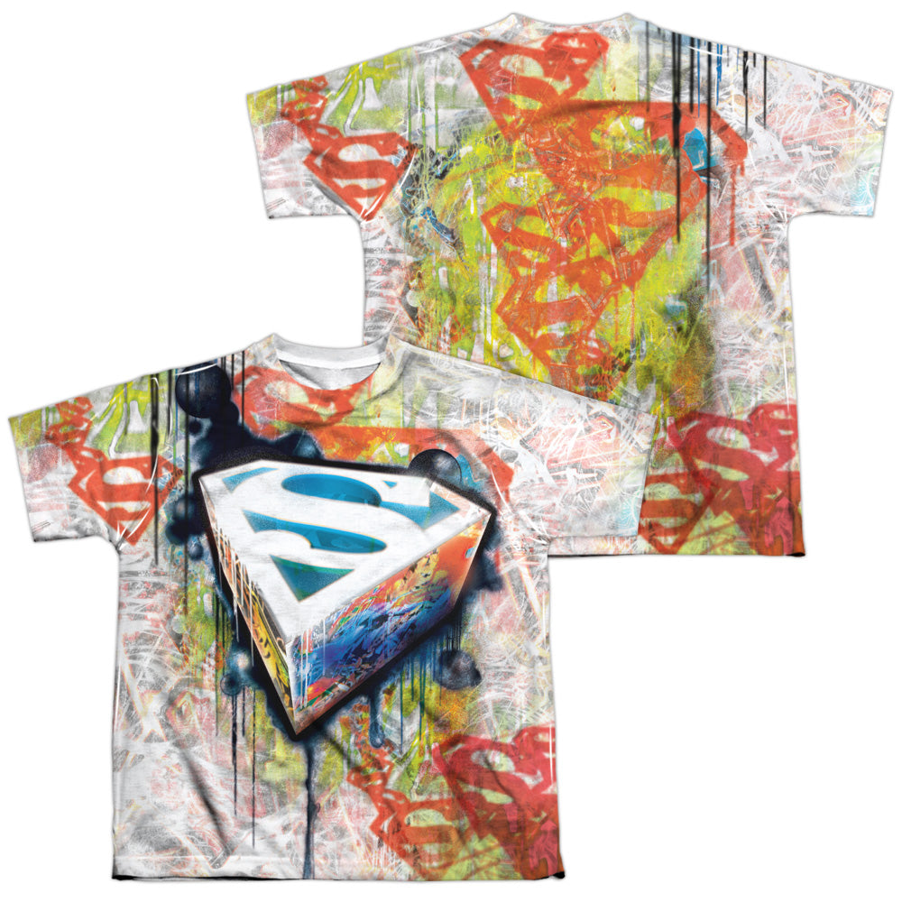 SUPERMAN URBAN SHIELDS-S/S YOUTH T-Shirt