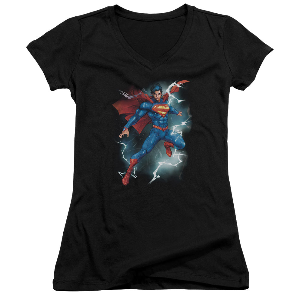 Superman - Annual #1 Cover-junior V-neck - Black