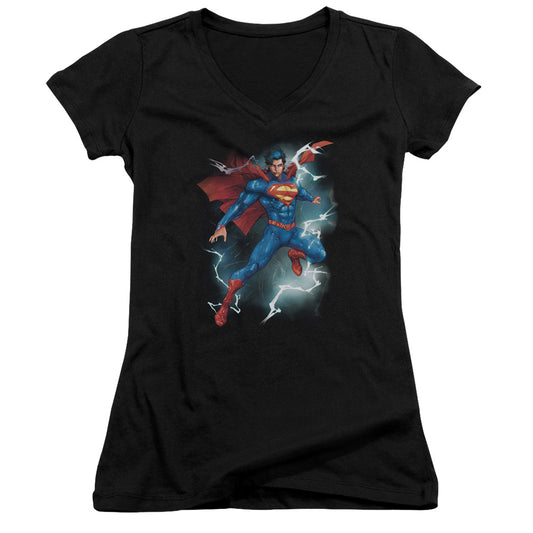 Superman - Annual #1 Cover-junior V-neck - Black