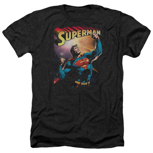 Superman - Victory - Adult Heather-black