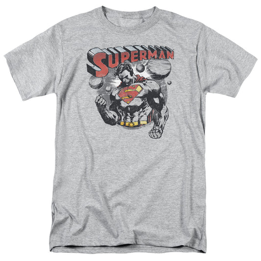 Superman - Super Ko - Short Sleeve Adult 18/1 - Athletic Heather T-shirt