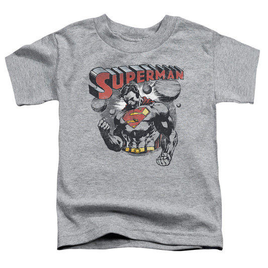 Superman - Super Ko - Short Sleeve Toddler Tee - Athletic Heather T-shirt
