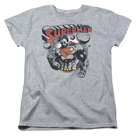 Superman - Super Ko - Short Sleeve Womens Tee - Athletic Heather T-shirt