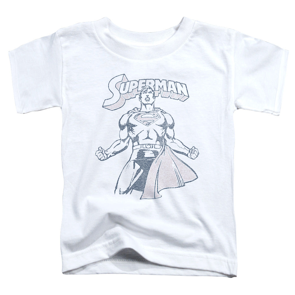 Superman - Get Some - Short Sleeve Toddler Tee - White T-shirt