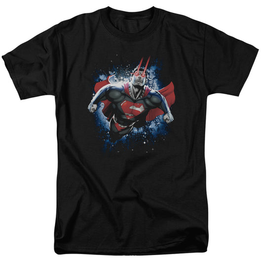 Superman - Stardust - Short Sleeve Adult 18/1 - Black T-shirt
