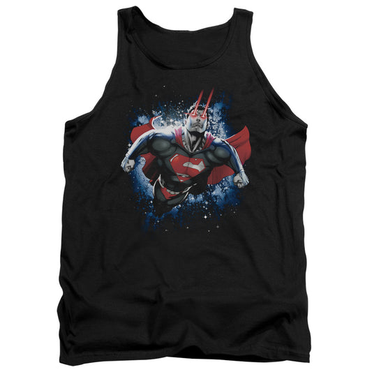 Superman - Stardust - Adult Tank - Black