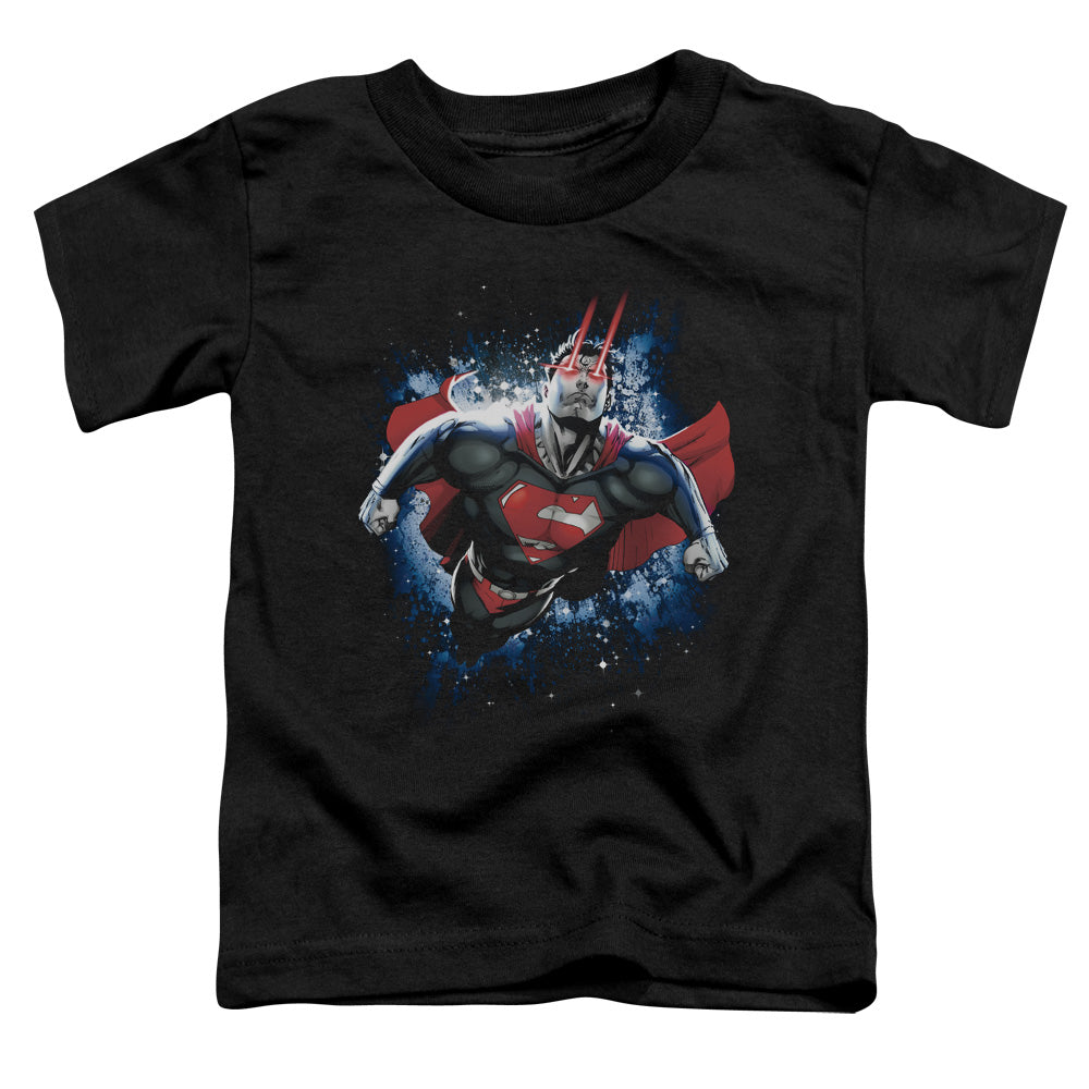 Superman - Stardust - Short Sleeve Toddler Tee - Black T-shirt