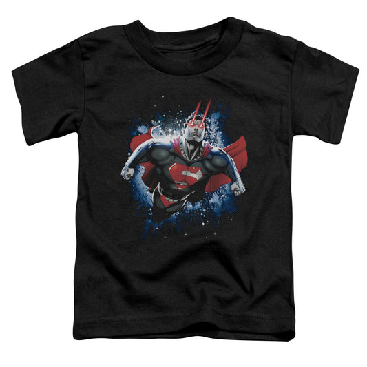 Superman - Stardust - Short Sleeve Toddler Tee - Black T-shirt