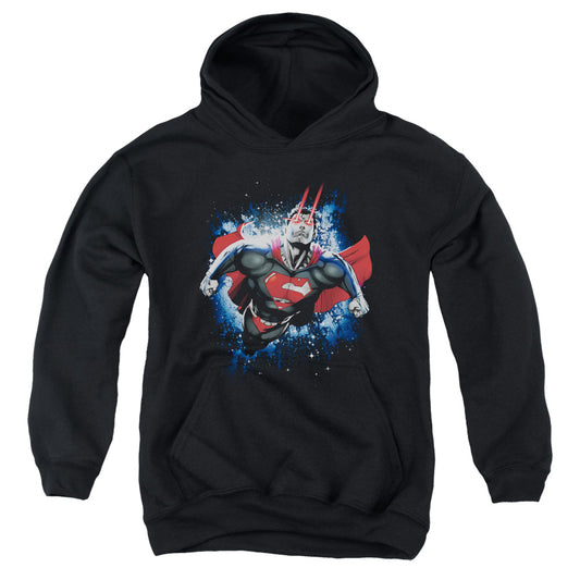 Superman - Stardust - Youth Pull-over Hoodie - Black