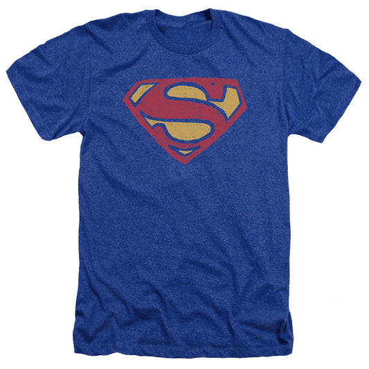 Superman - Super Rough - Adult Heather - Royal Blue