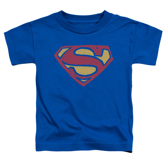 Superman - Super Rough - Short Sleeve Toddler Tee - Royal Blue T-shirt