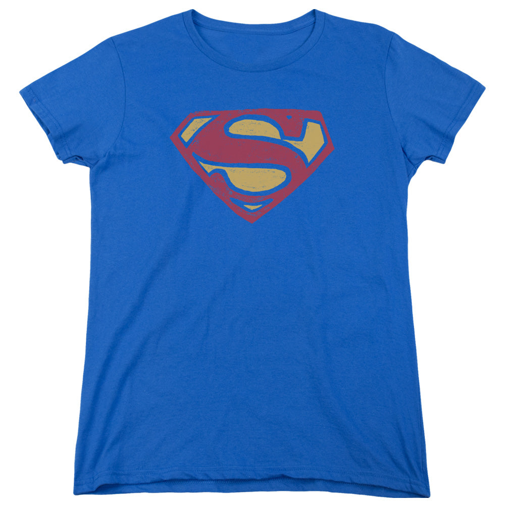 SUPERMAN SUPER ROUGH-S/S WOMENS T-Shirt