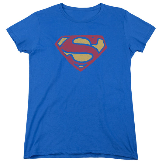 SUPERMAN SUPER ROUGH-S/S WOMENS T-Shirt