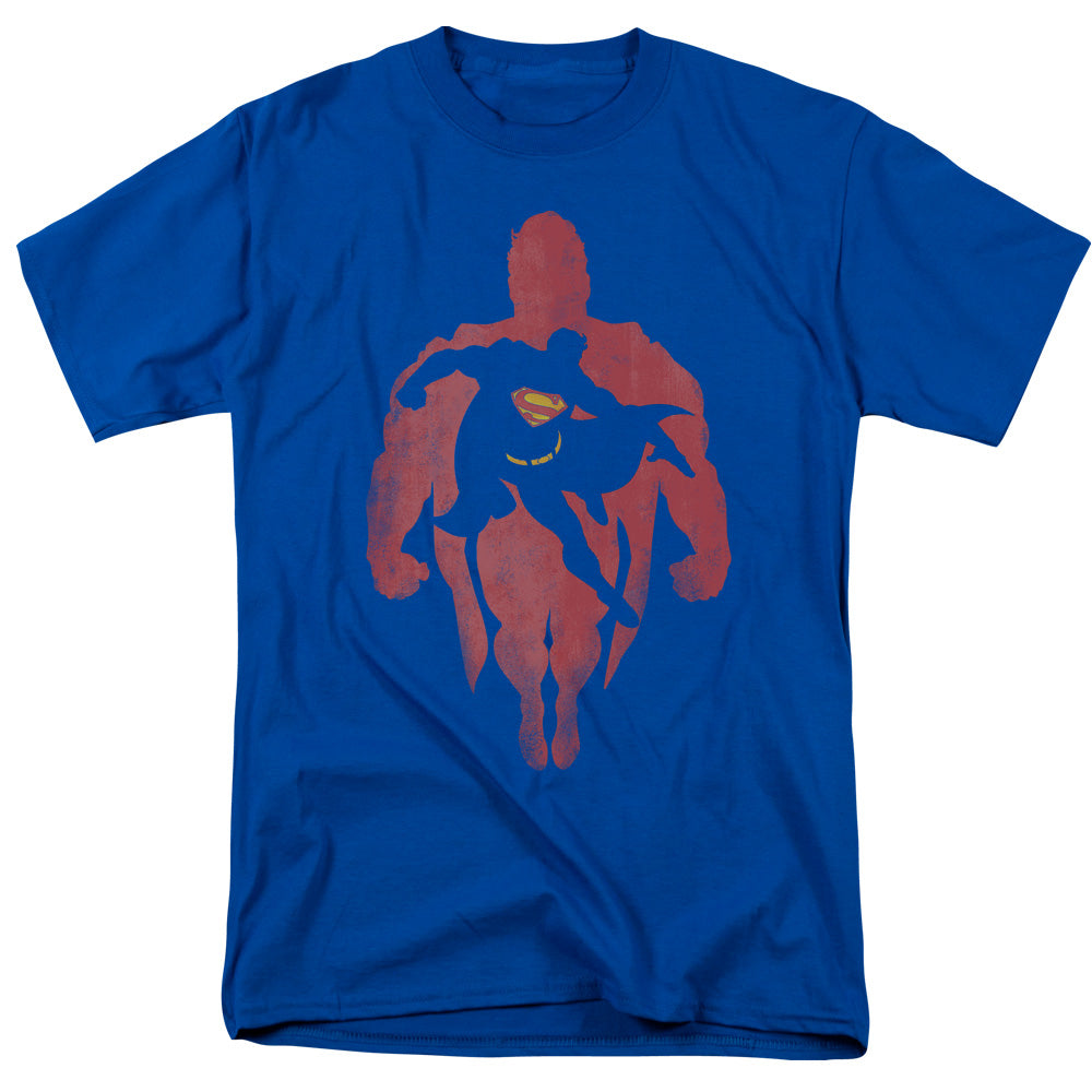 Superman - Super Knockout - Short Sleeve Adult 18/1 - Royal Blue T-shirt