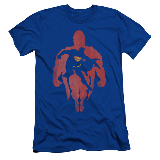 Superman - Super Knockout - Short Sleeve Adult 30/1 - Royal Blue T-shirt