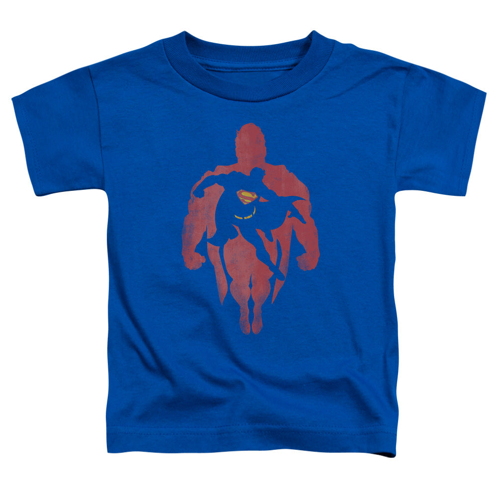 Superman - Super Knockout - Short Sleeve Toddler Tee - Royal Blue T-shirt