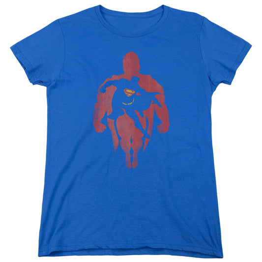 SUPERMAN SUPER KNOCKOUT-S/S WOMENS T-Shirt