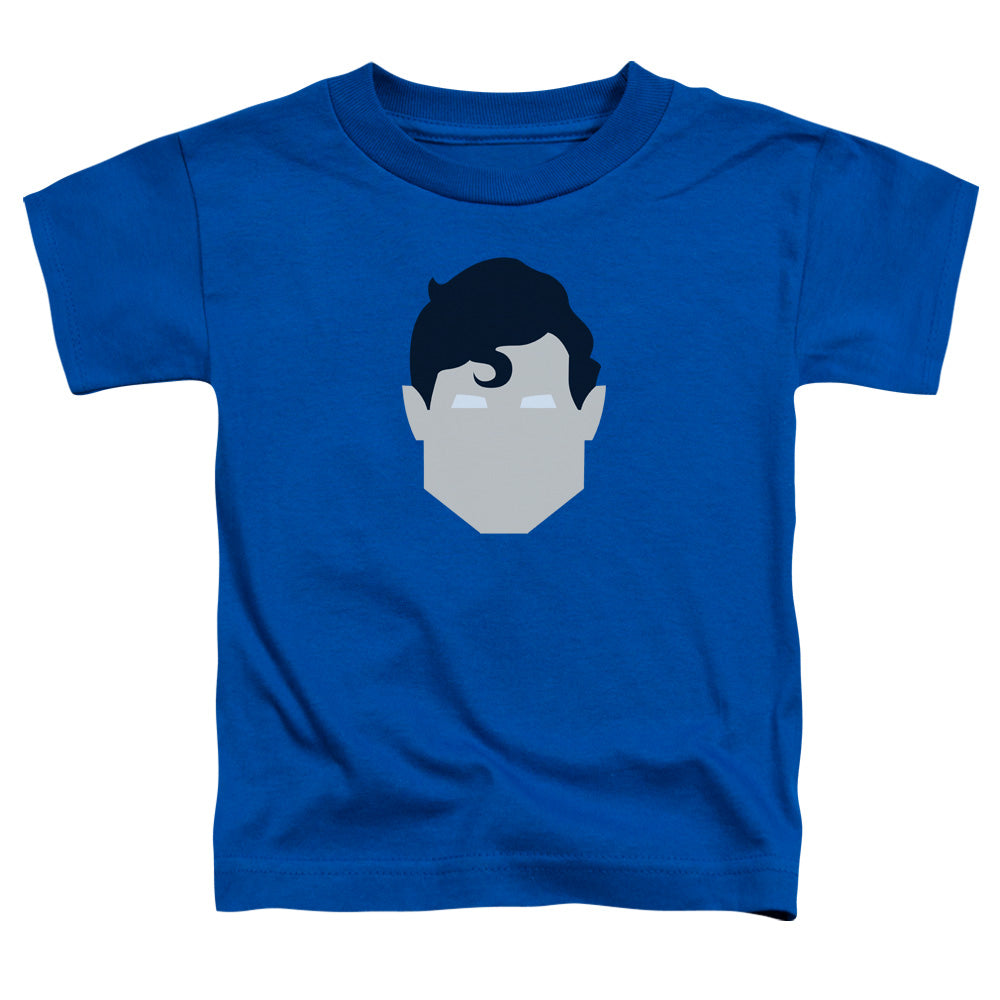 Superman - Supes Head - Short Sleeve Toddler Tee - Royal Blue T-shirt