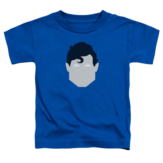 Superman - Supes Head - Short Sleeve Toddler Tee - Royal Blue T-shirt