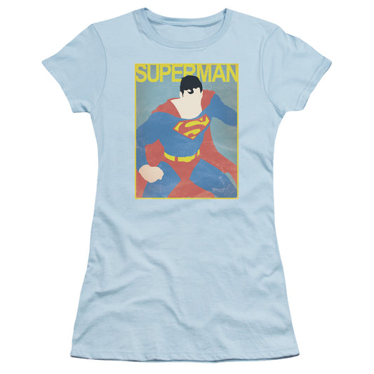 SUPERMAN SIMPLE SM POSTER-S/S JUNIOR T-Shirt
