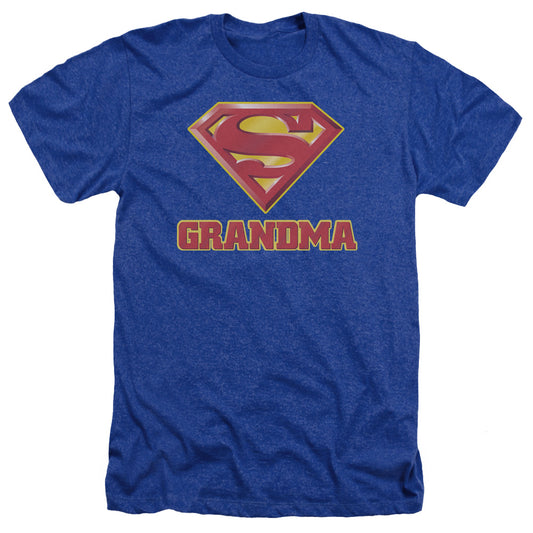 Superman - Super Grandma - Adult Heather - Royal Blue